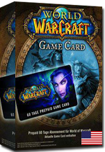 WOW-US 60 Days Pre-Paid Game Card