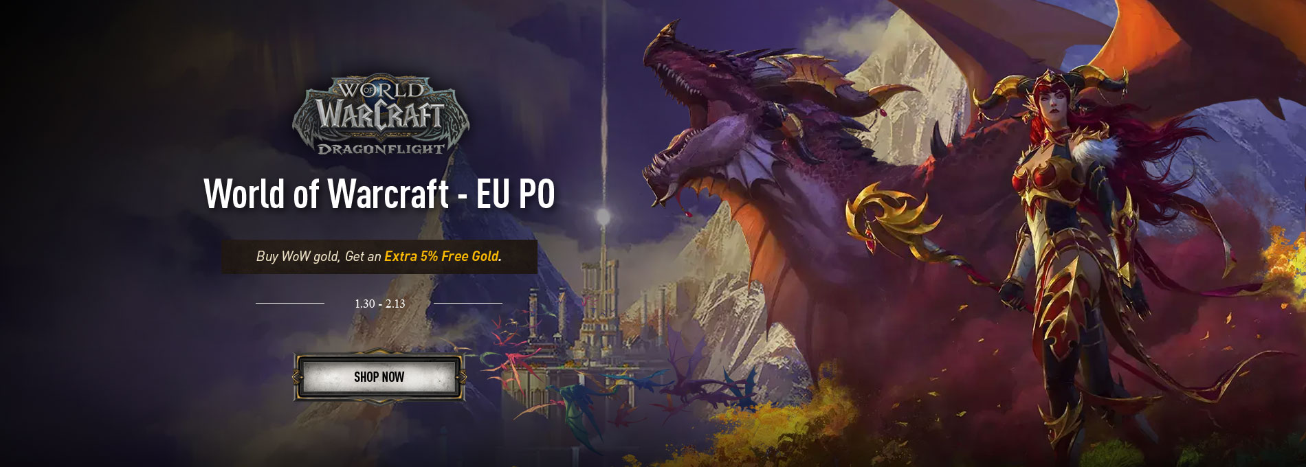 World of Warcraft-EU-5%gold