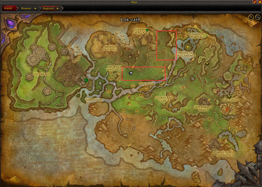 Bloodhoof Bull map
