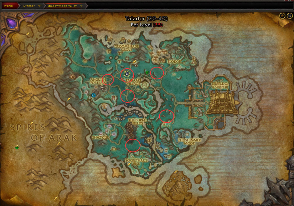 Swift Breezestrider map