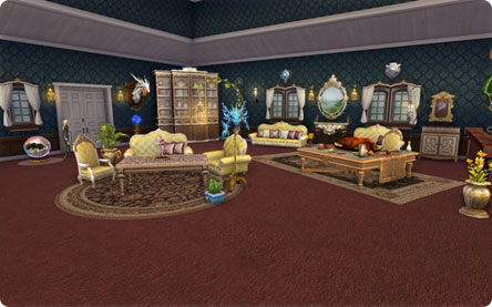 Decotrated House in Aion 3.0