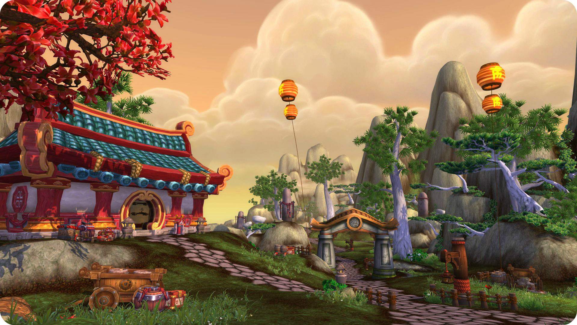 Mists of Pandaria scenery