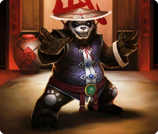 Mists of Pandaria Pandaren Monk