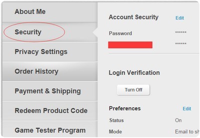 FUT Origin Login Verification 